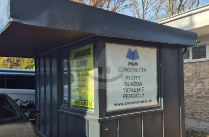 Pozemok so stánkom na predaj alebo prenájom, Martin