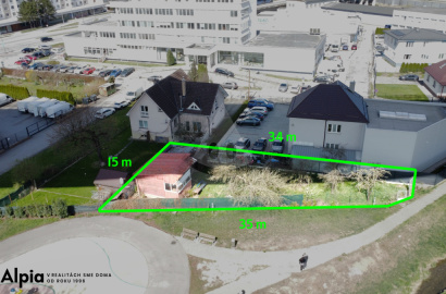 Pozemok v centre mesta PB na PREDAJ
