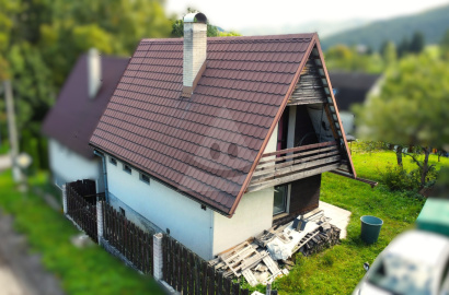 Zariadená chalupa  –  celoročný únik do prírody: Vrícko