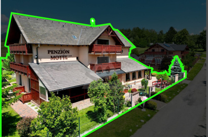 Hlavný penzión s reštauráciou a apartmánovým domom na predaj, Liptovská Teplá