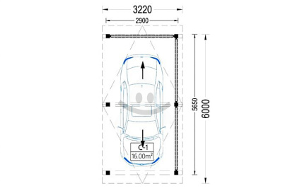 Murovaná garáž / 19 m2 / - Žilina ( Hliny V )