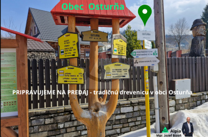 PRIPRAVUJEME DO PONUKY -  Tradičná drevenica s veľkým pozemkom - Osturňa