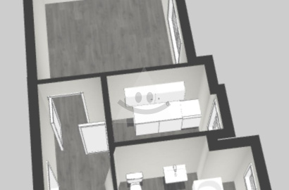 1-izbový byt s čistým štítom a veľkým potenciálom