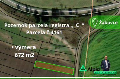 Orná pôda na predaj Žakovce