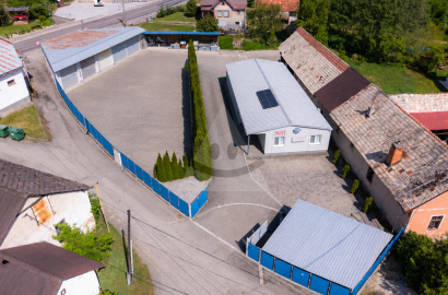 Na predaj prevádzkový areál v Liešťanoch / 1923m2