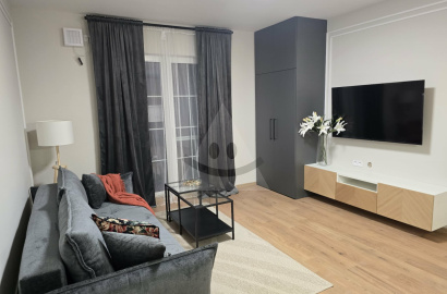 Slnečný 2ibyt s veľkým balkónom a záhradkou v Danubia Residence na prenájom