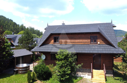 Rekreačná drevenica s vlastným wellness /755 m2/ - Zázrivá